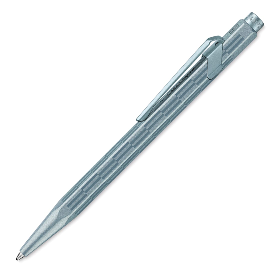 Open in modal - Caran d’Ache Alpine Frost Special Edition 849 Ballpoint Pen - Blue