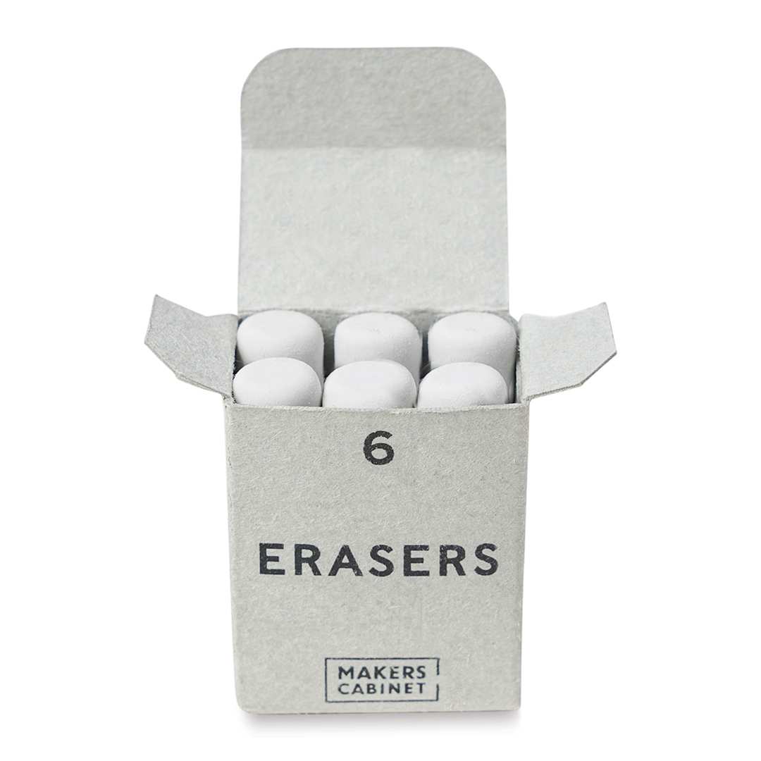 Open in modal - Makers Cabinet Ferrule Eraser Refills - Pkg of 6