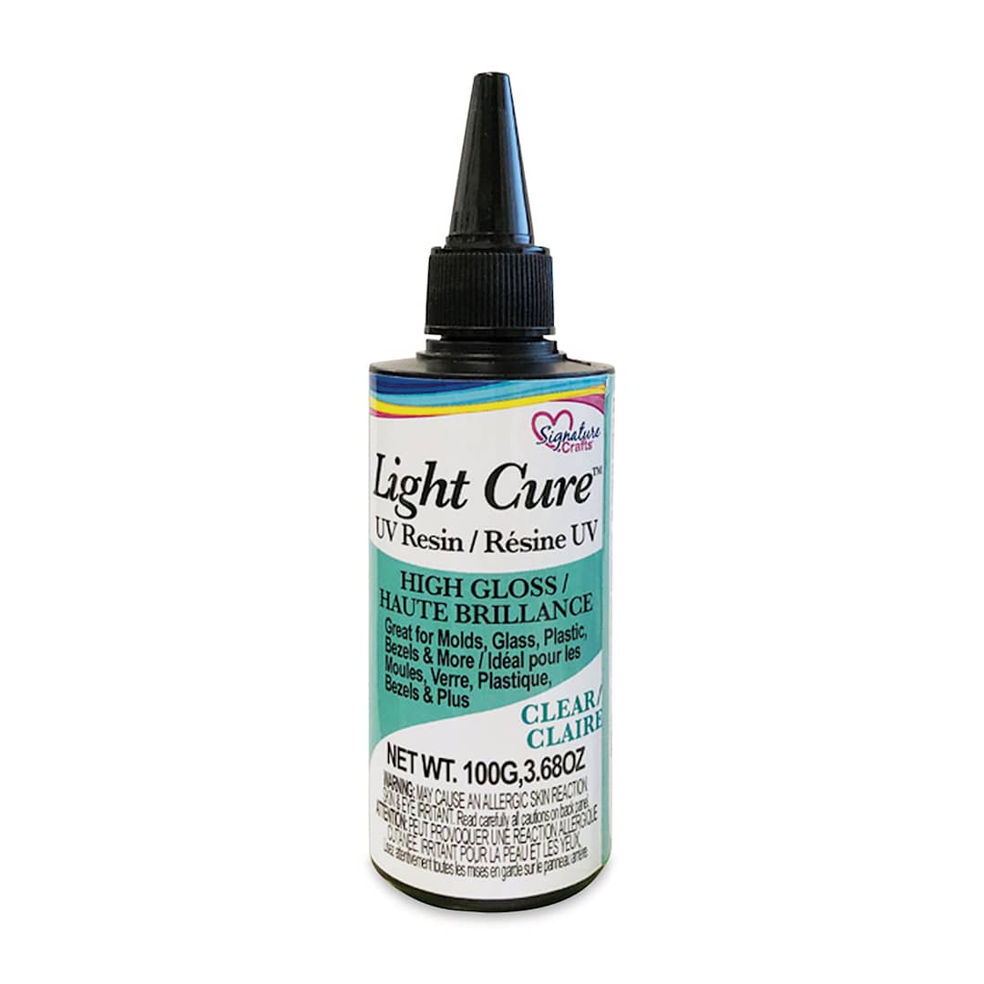 Open in modal - Signature Crafts Light Cure UV Resin - Clear, 100 g (3.68 oz)
