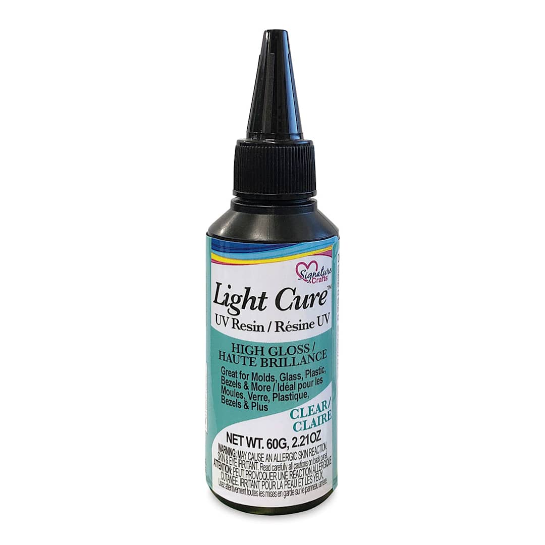 Open in modal - Signature Crafts Light Cure UV Resin - Clear 60 g (2.21 oz)