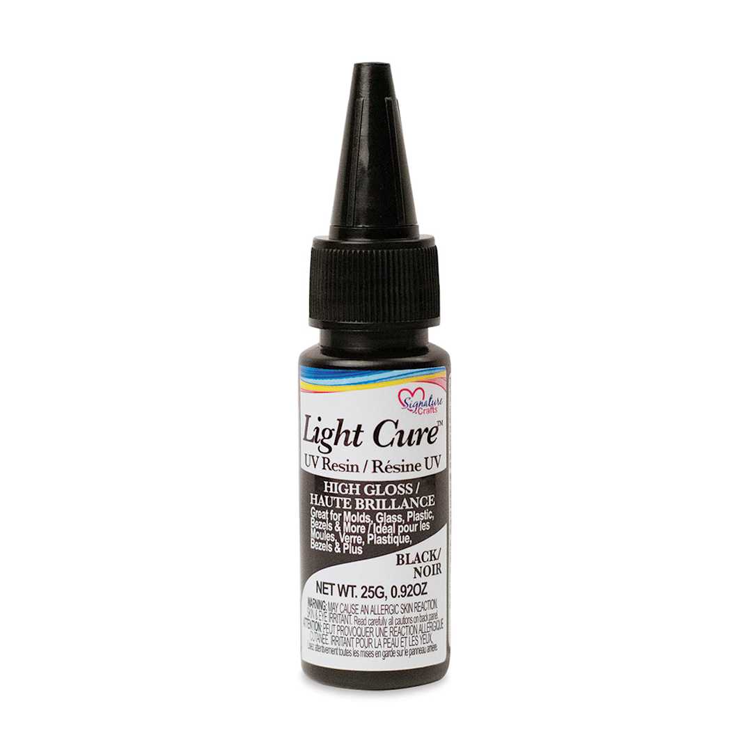 Open in modal - Signature Crafts Light Cure UV Resin - Black, 25 g (0.92 oz)