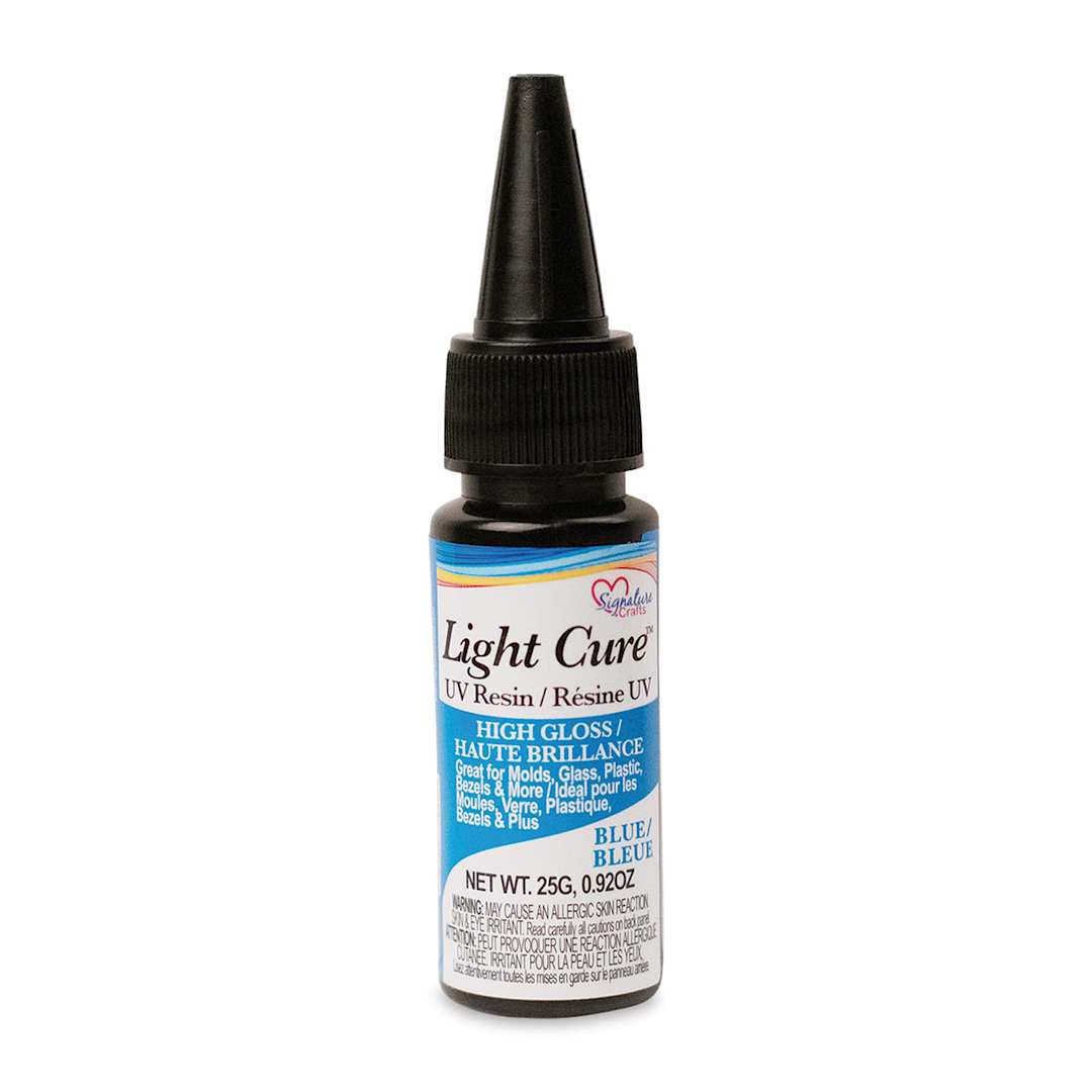 Open in modal - Signature Crafts Light Cure UV Resin - Blue, 25 g