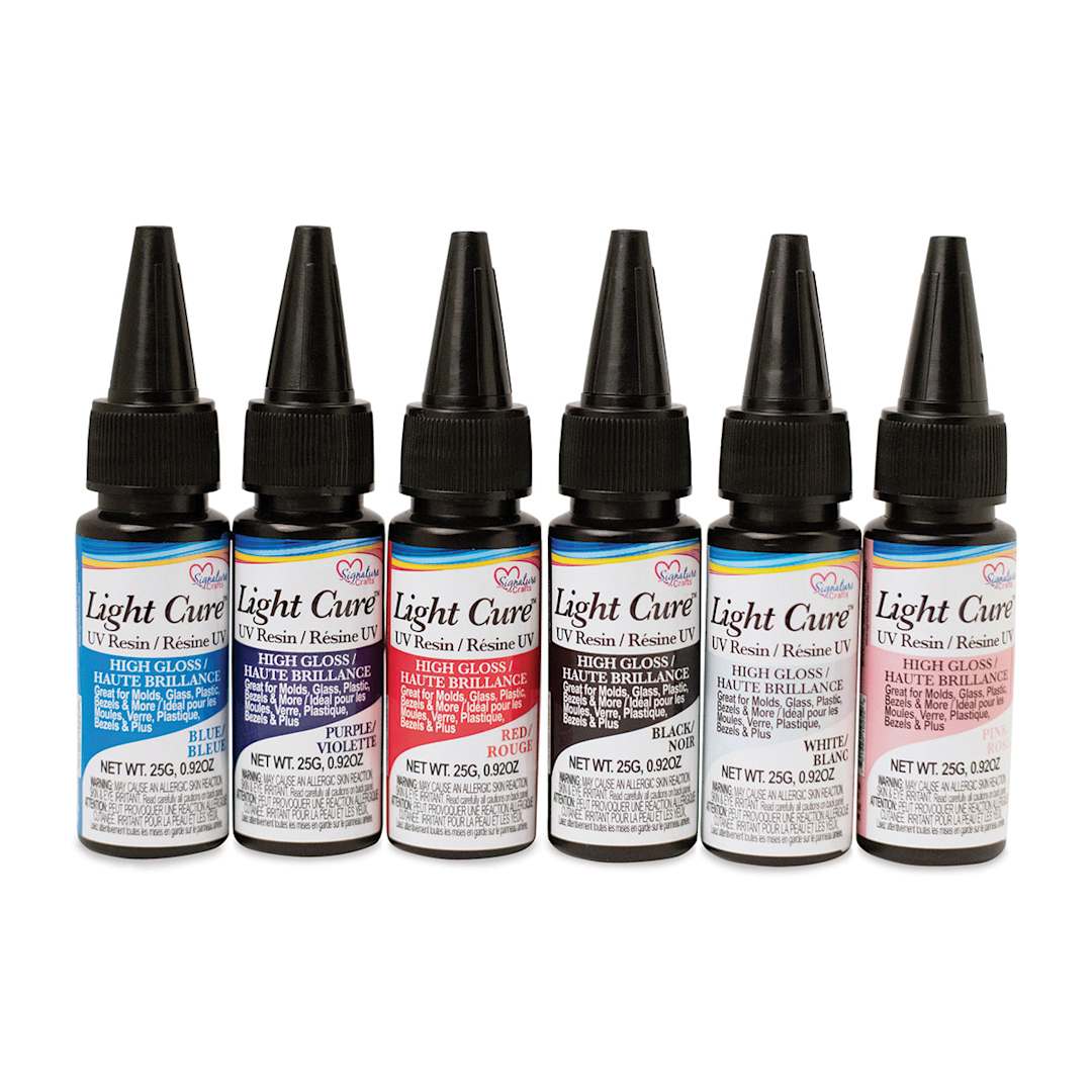 Open in modal - Signature Crafts Light Cure UV Resins (a selection of available colors)