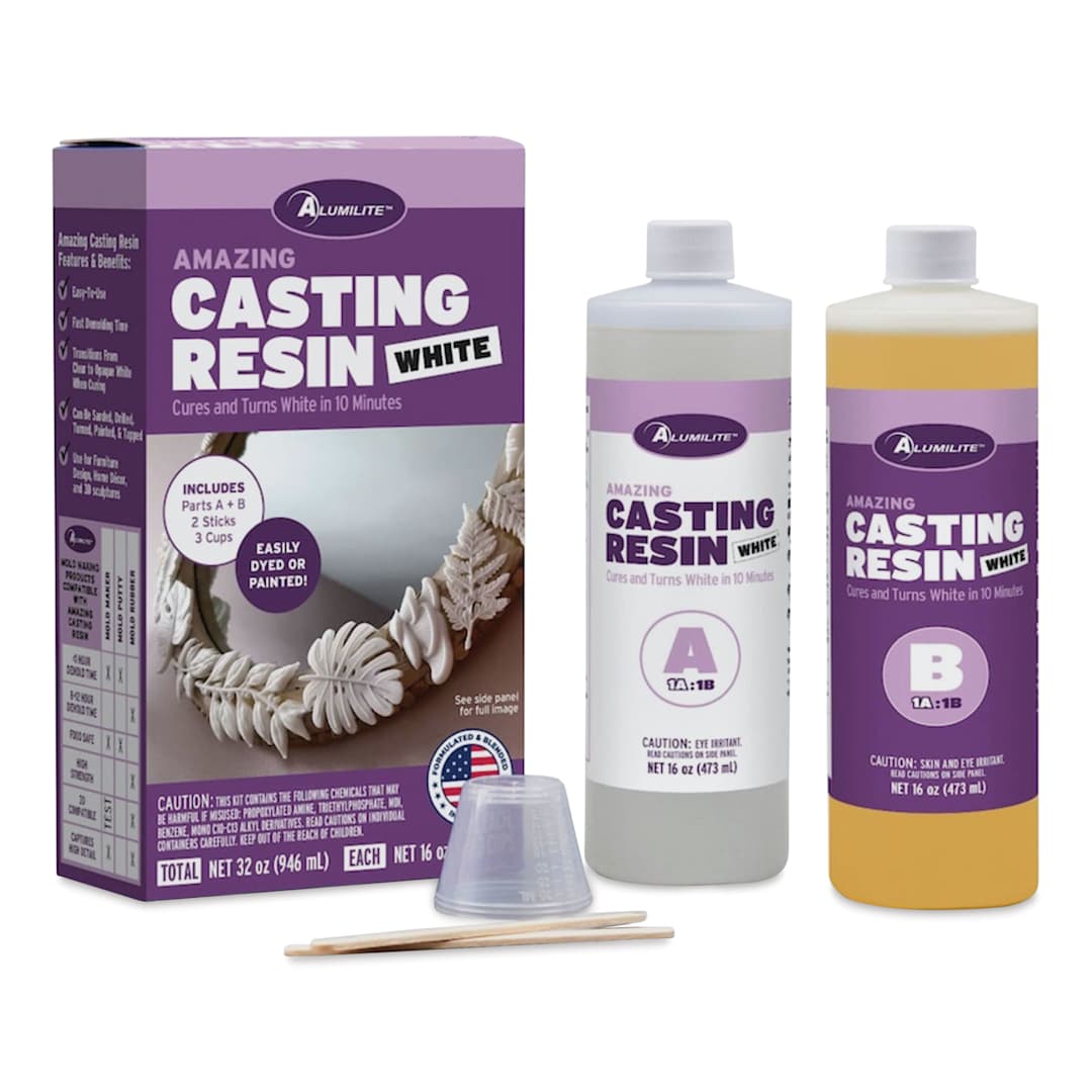 Open in modal - Alumilite Amazing Casting Resin - 32 oz, White