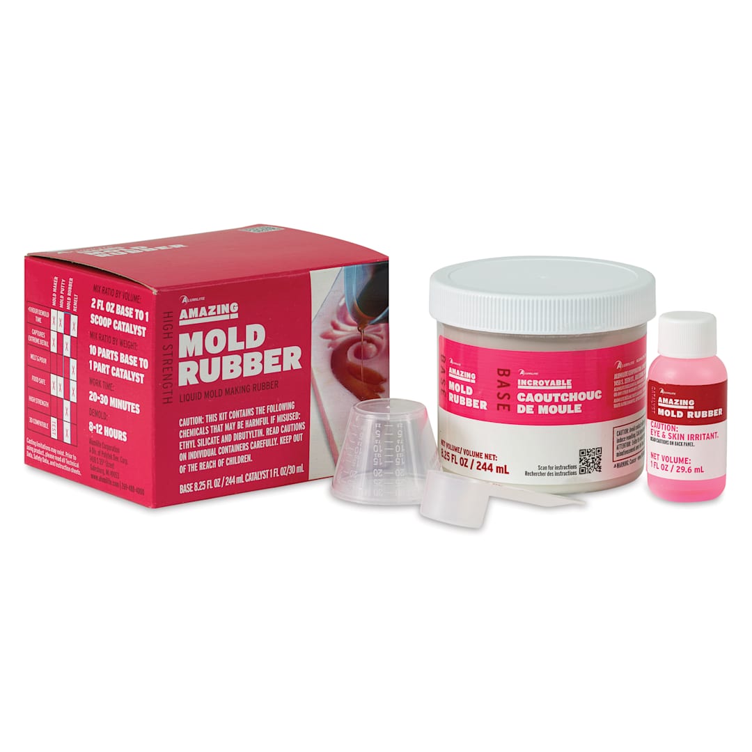 Open in modal - Alumilite Amazing Mold Rubber - contents