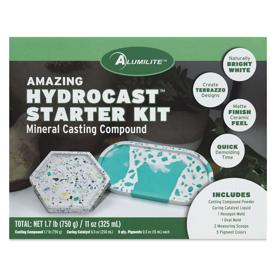Open in modal - Alumilite Amazing HydroCast Starter Kit - front of packaging