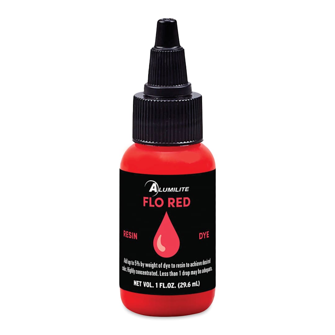 Open in modal - Alumilite Resin Dye - Flo Red, 1 oz