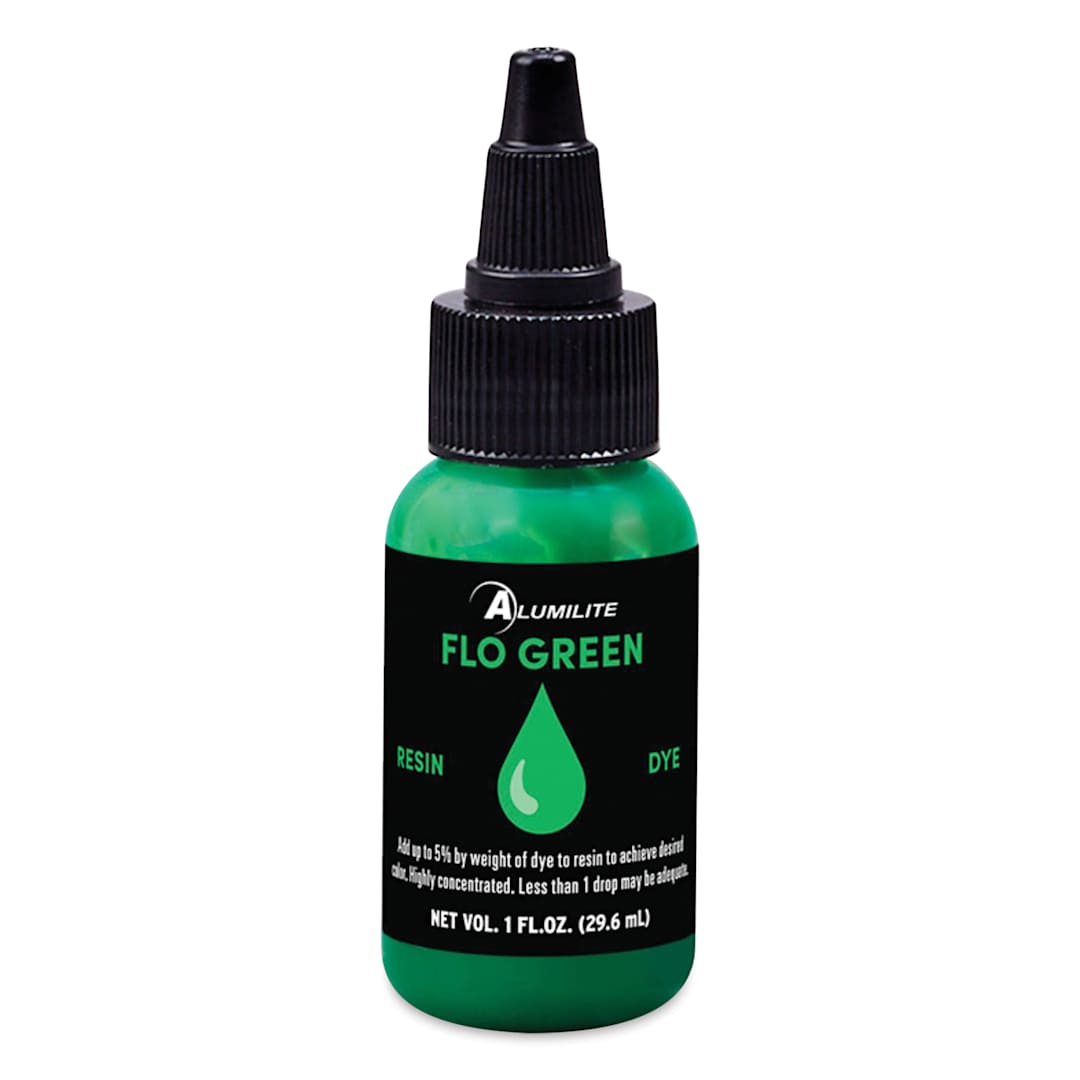 Open in modal - Alumilite Resin Dye - Flo Green, 1 oz
