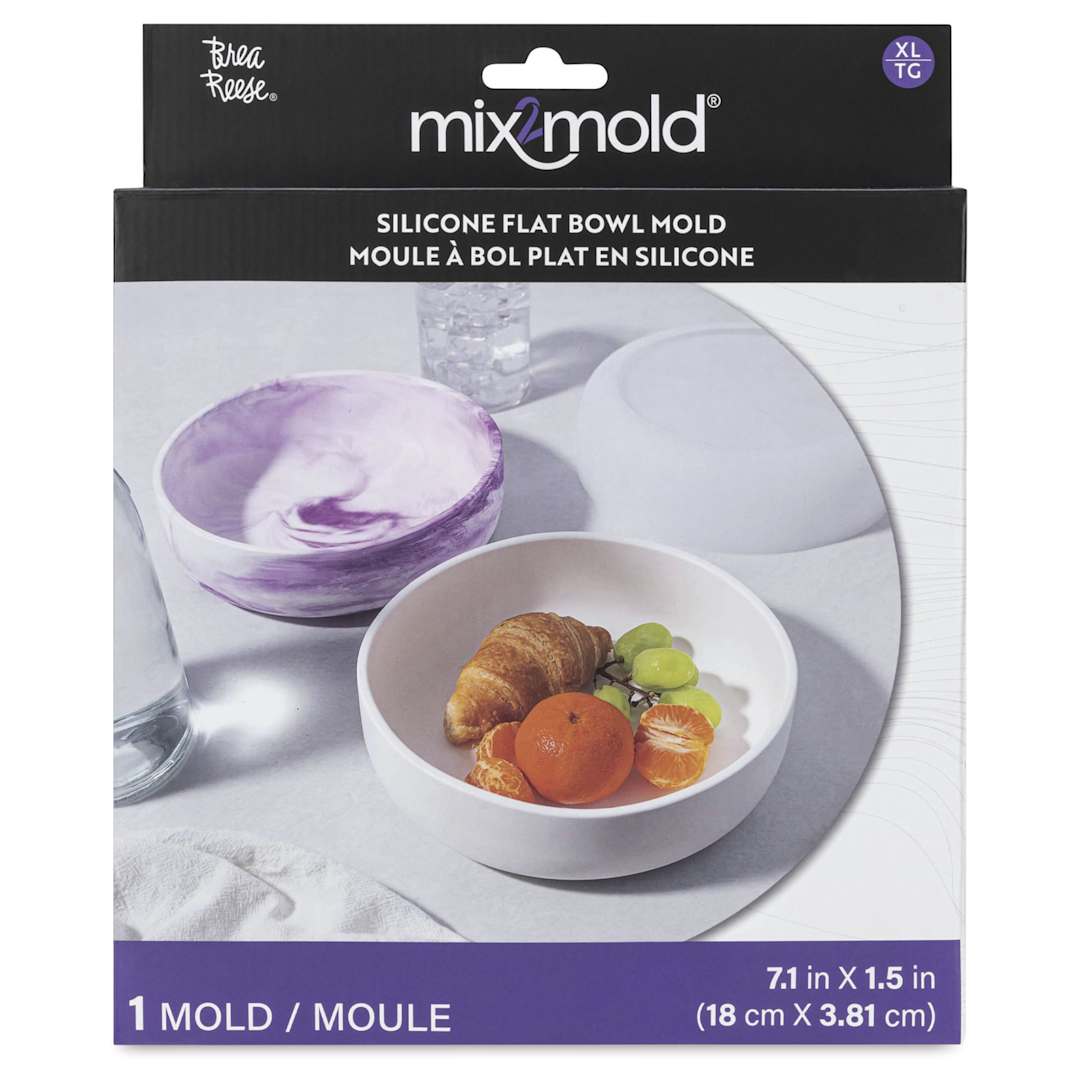 Open in modal - Brea Reese Mix2Mold Silicone Bowl Mold - Flat - front of packaging