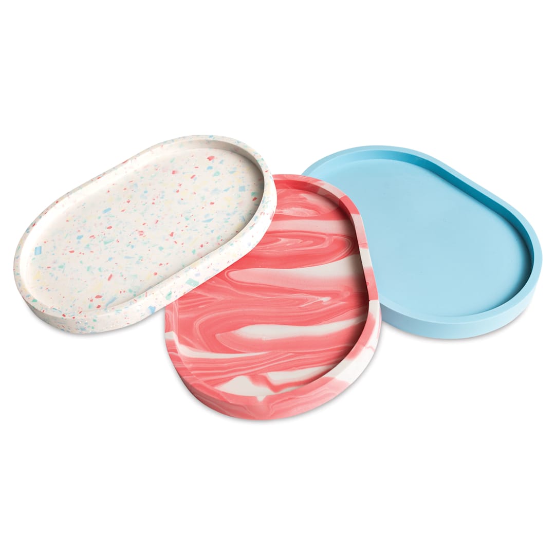 Open in modal - Jesmonite AC100 Eco-Resin Starter Kit - Small Trinket Tray