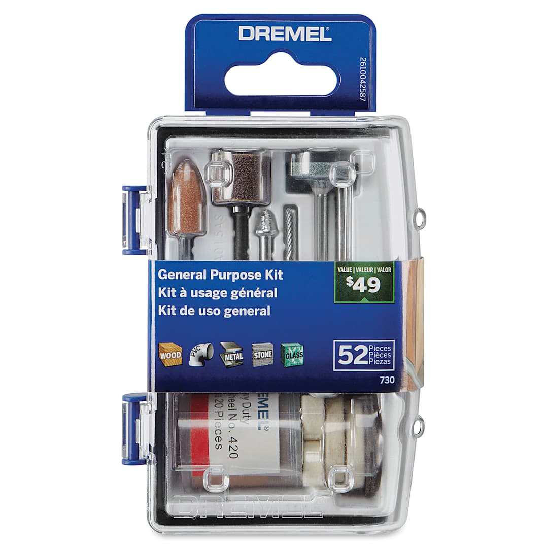 Open in modal - Dremel General Purpose Accessory Kit - Front of package