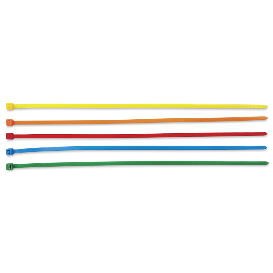 Open in modal - Enkay Nylon Cable Ties - Assorted Colors, 12"