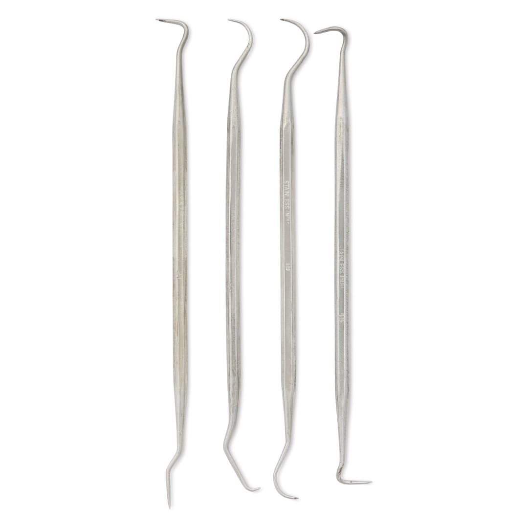 Open in modal - Enkay Steel Dental Picks - Set of 4