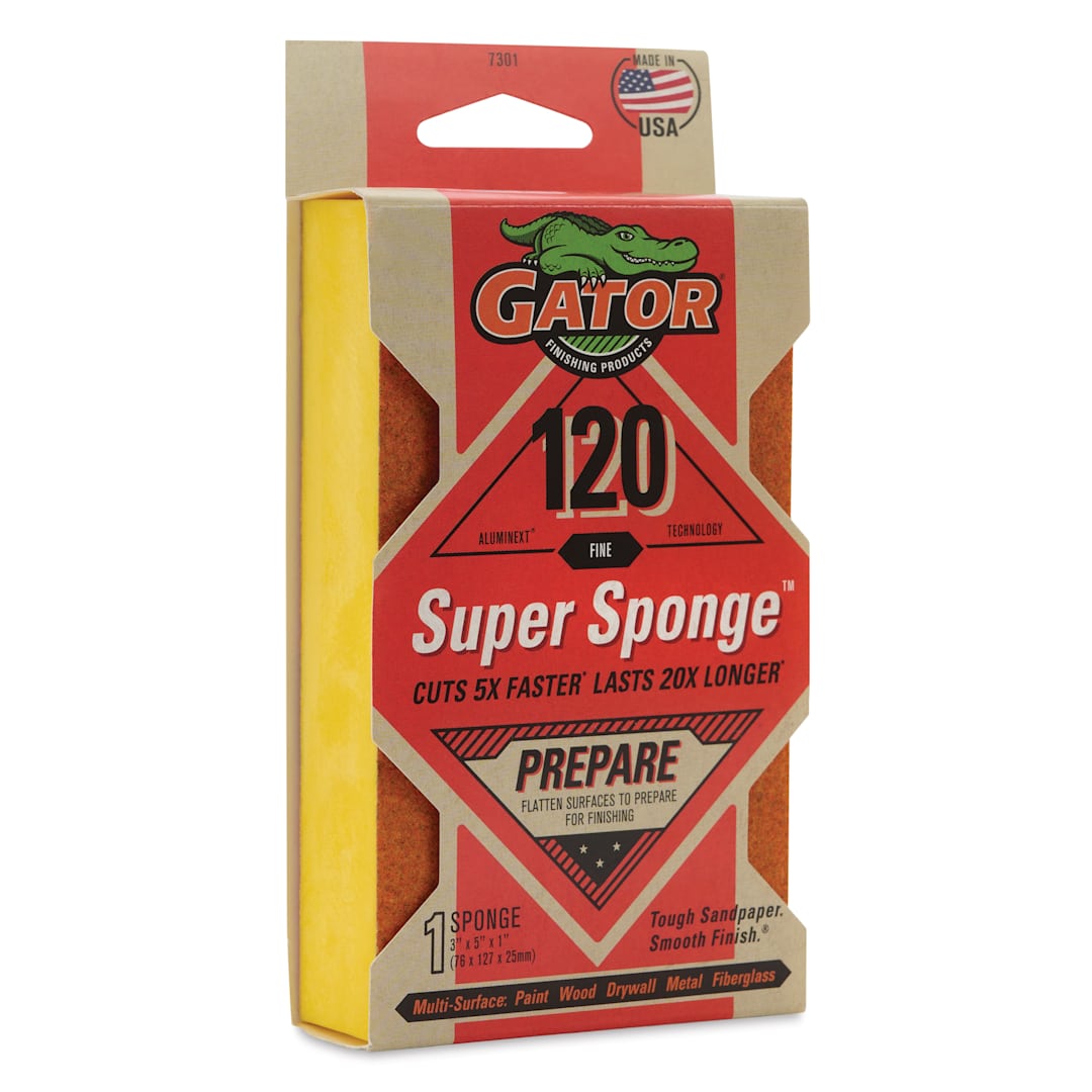 Open in modal - Gator Sanding Super Sponge - 120 Grit