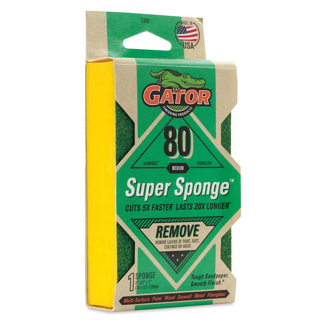 Open in modal - Gator Sanding Super Sponge - 80 Grit