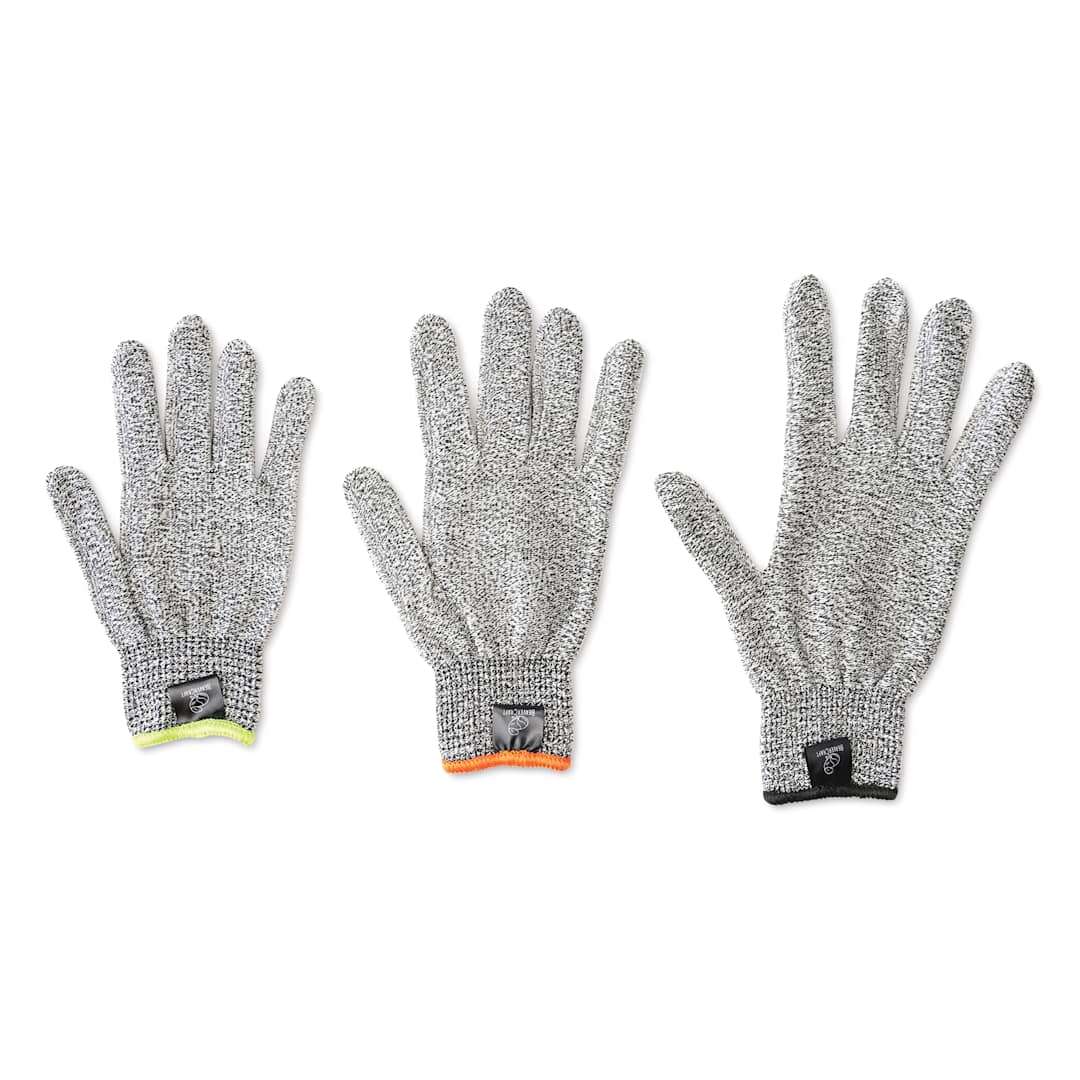 Open in modal - BeaverCraft Cut-Resistant Wood Carving Gloves all sizes