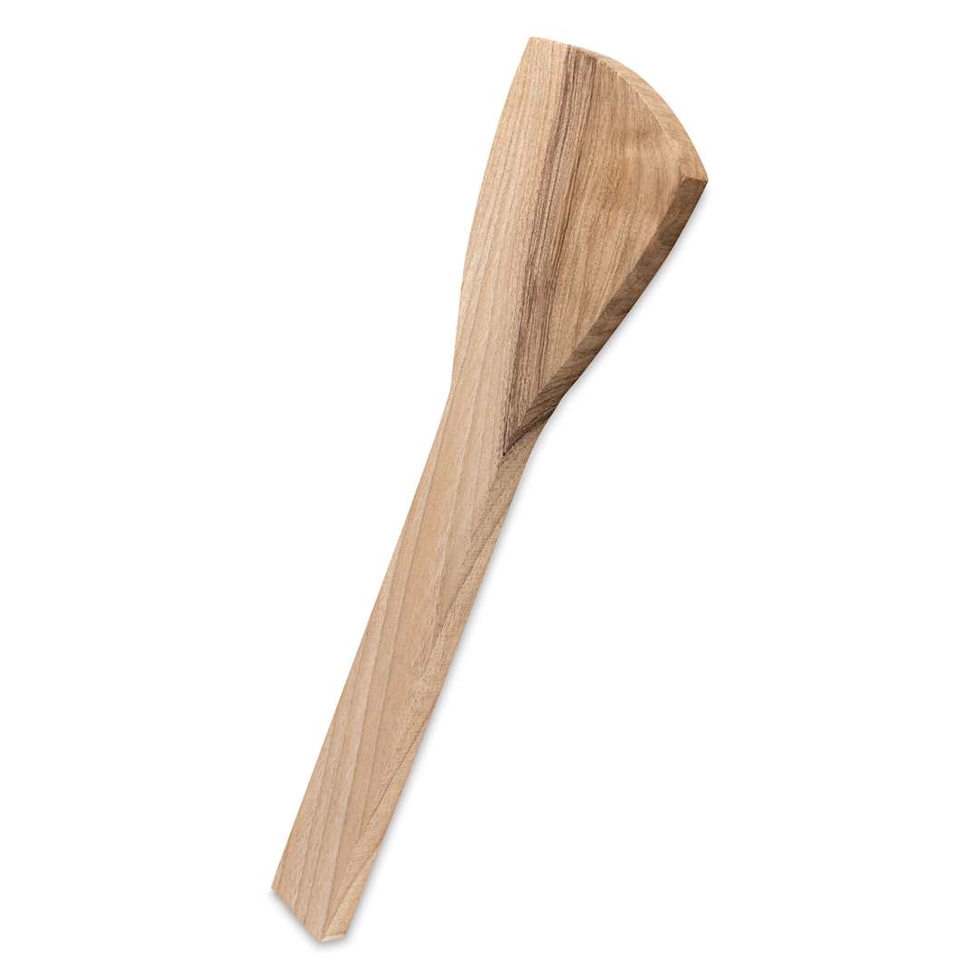 Open in modal - BeaverCraft Wooden Spatula Carving Blank - Walnut Wood
