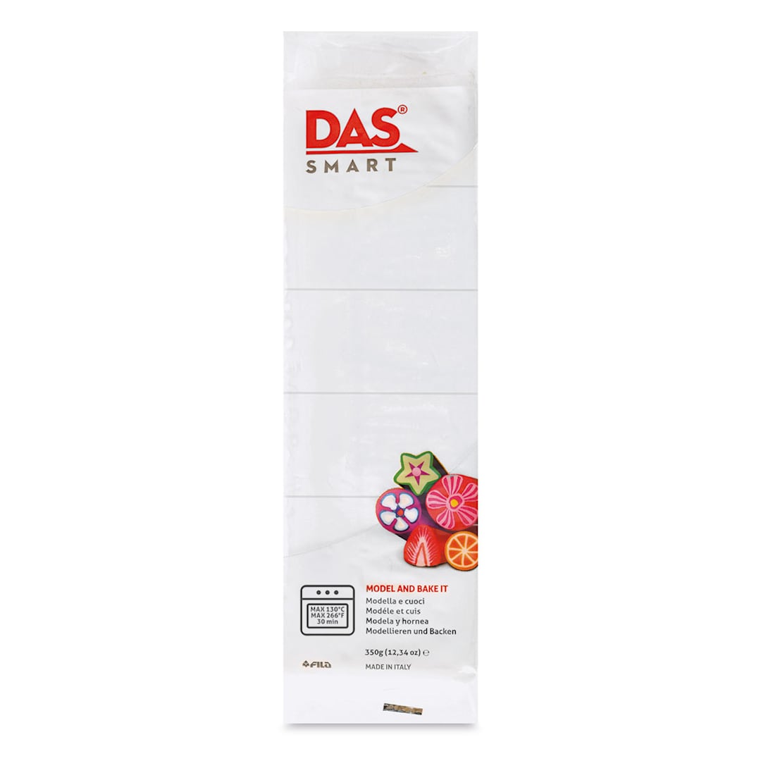 Open in modal - DAS Smart Polymer Clay - White, 12 oz