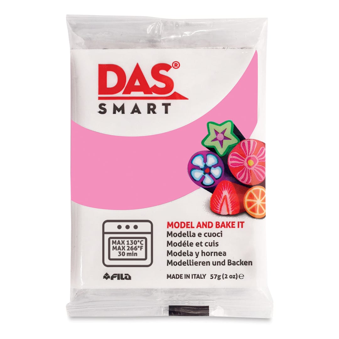Open in modal - DAS Smart Polymer Clay - Rose, 2 oz