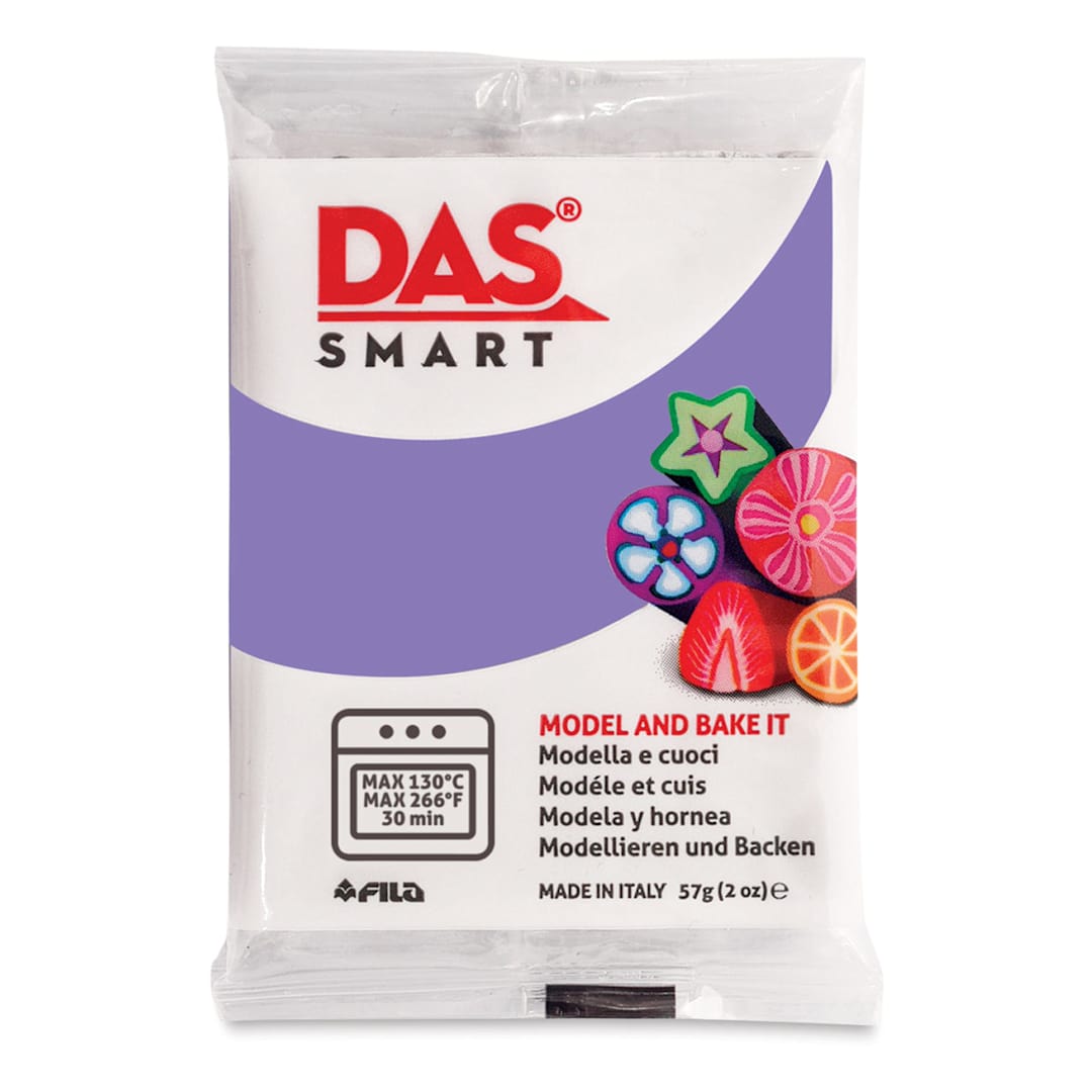 Open in modal - DAS Smart Polymer Clay - Lilac, 2 oz