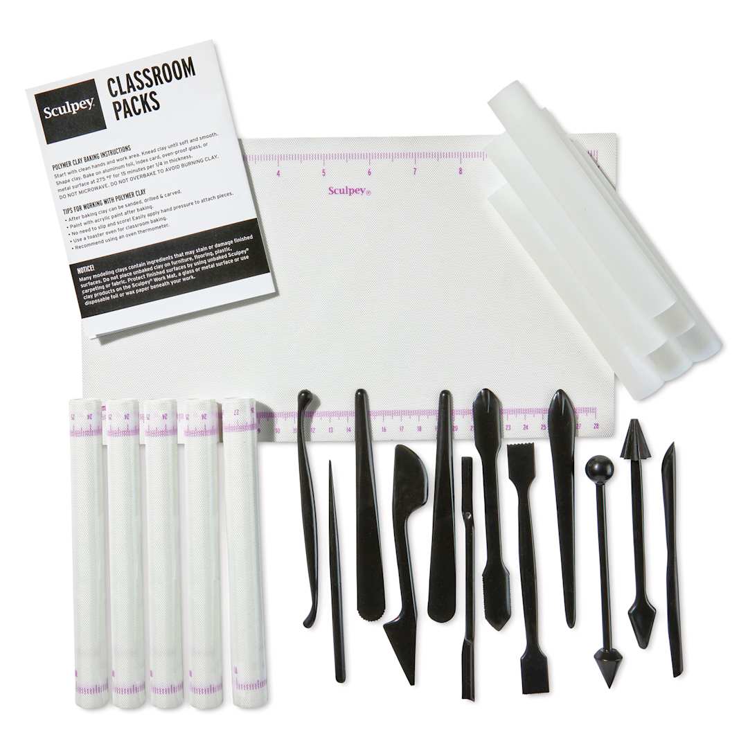 Open in modal - Sculpey Tools Classroom Pack