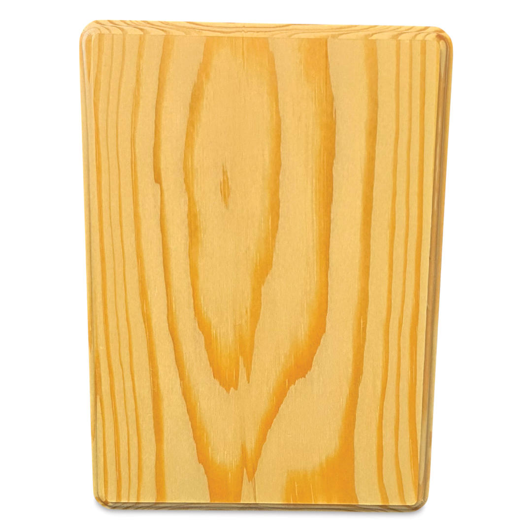 Open in modal - Foggy Bottom Woodworks Pine Plaque - Rectangle, 8" x 6"