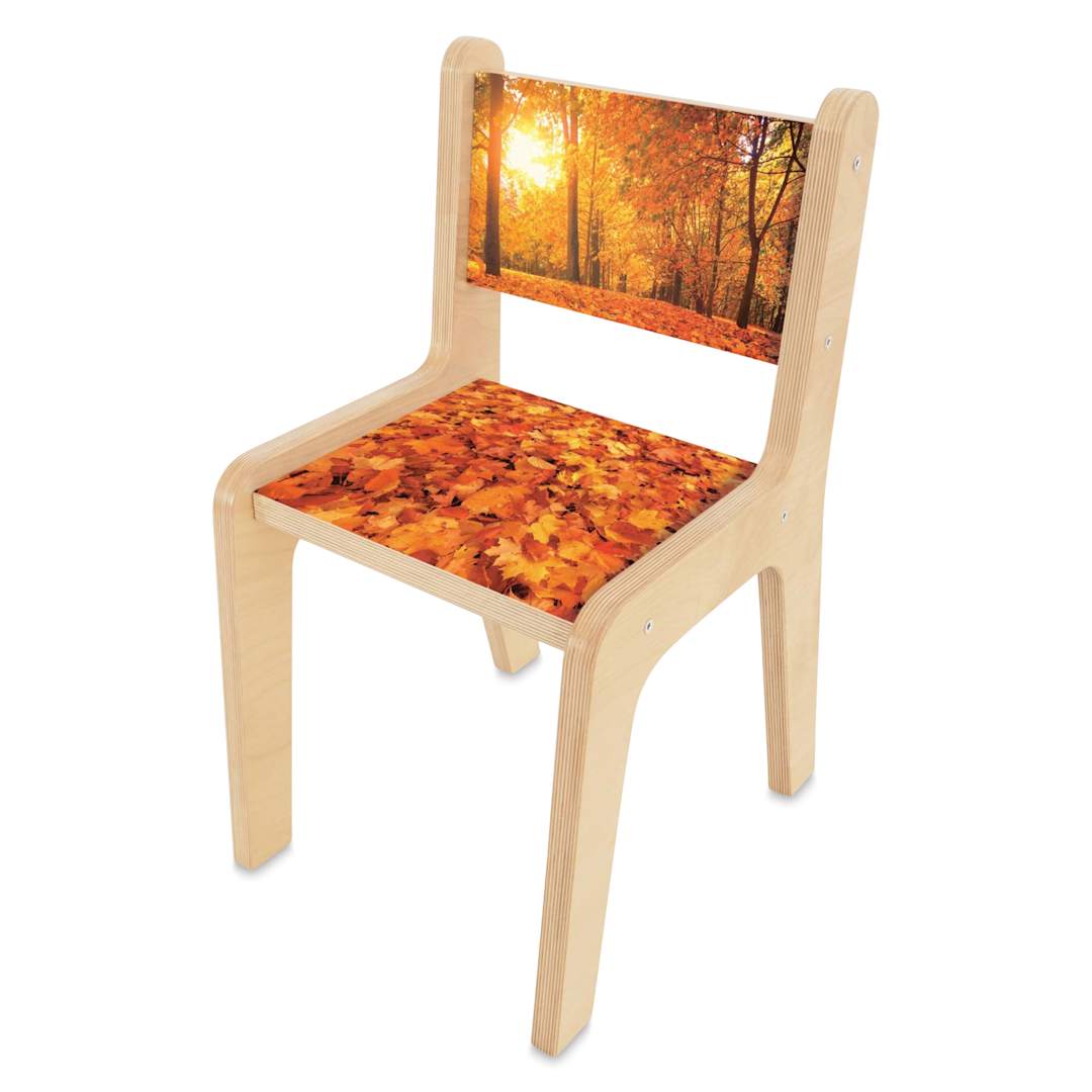 Open in modal - Whitney Brothers Nature View Season Chair - Autumn, 14"H