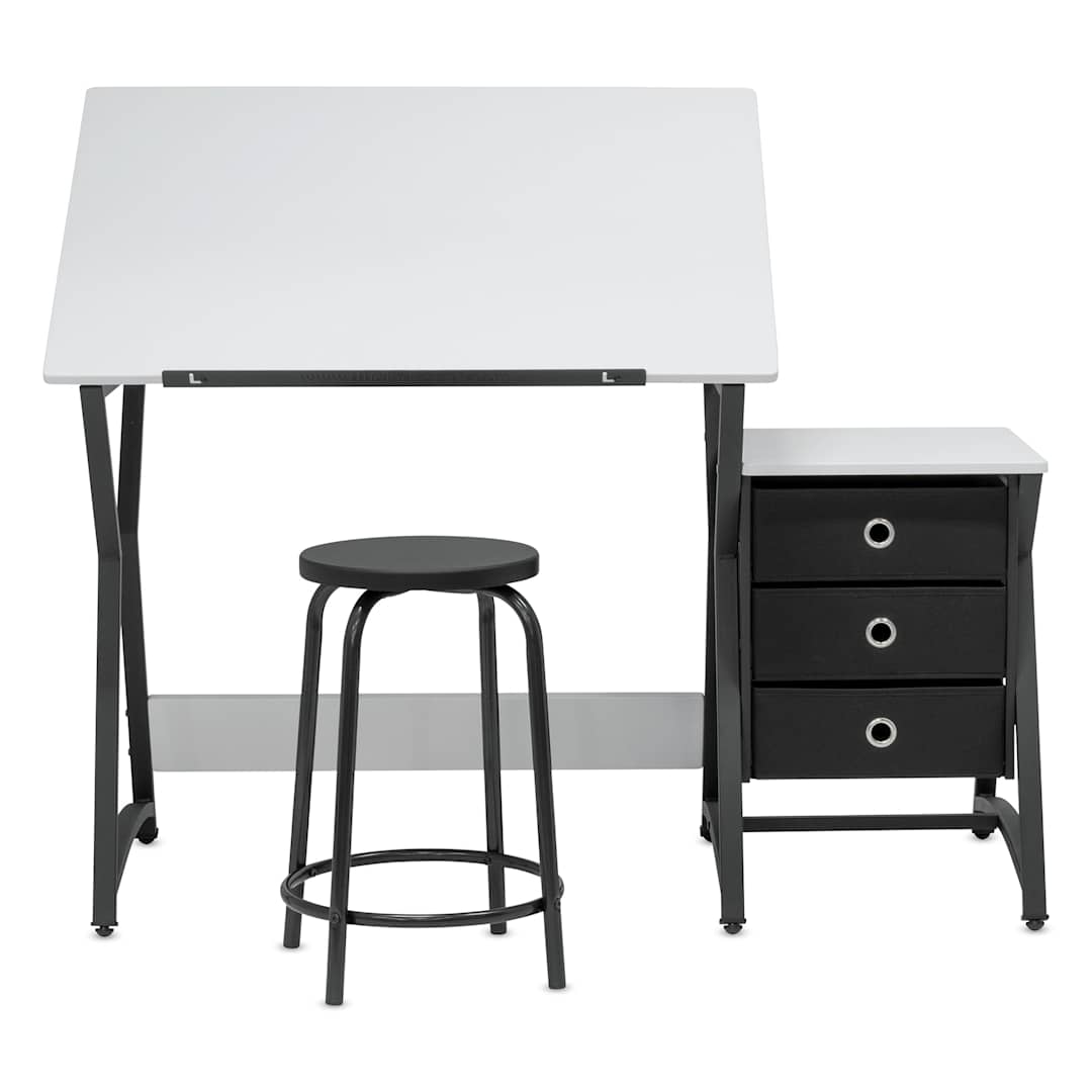 Open in modal - Studio Designs Hourglass Craft Center, front view