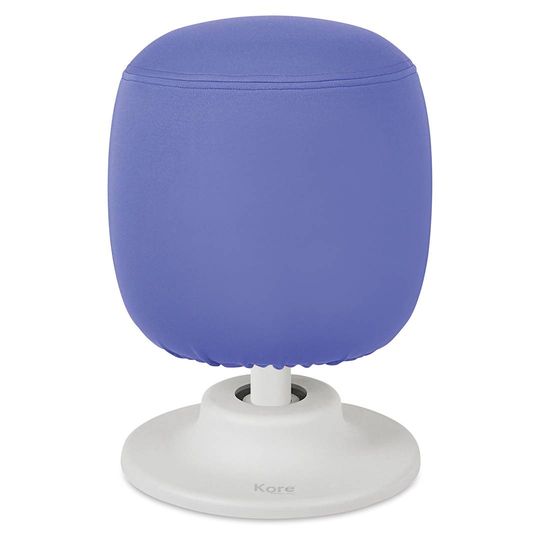 Open in modal - Kore Design Kid’s Adjustable Pivot Stool - Tall, Blue, 16-1/2" - 21"