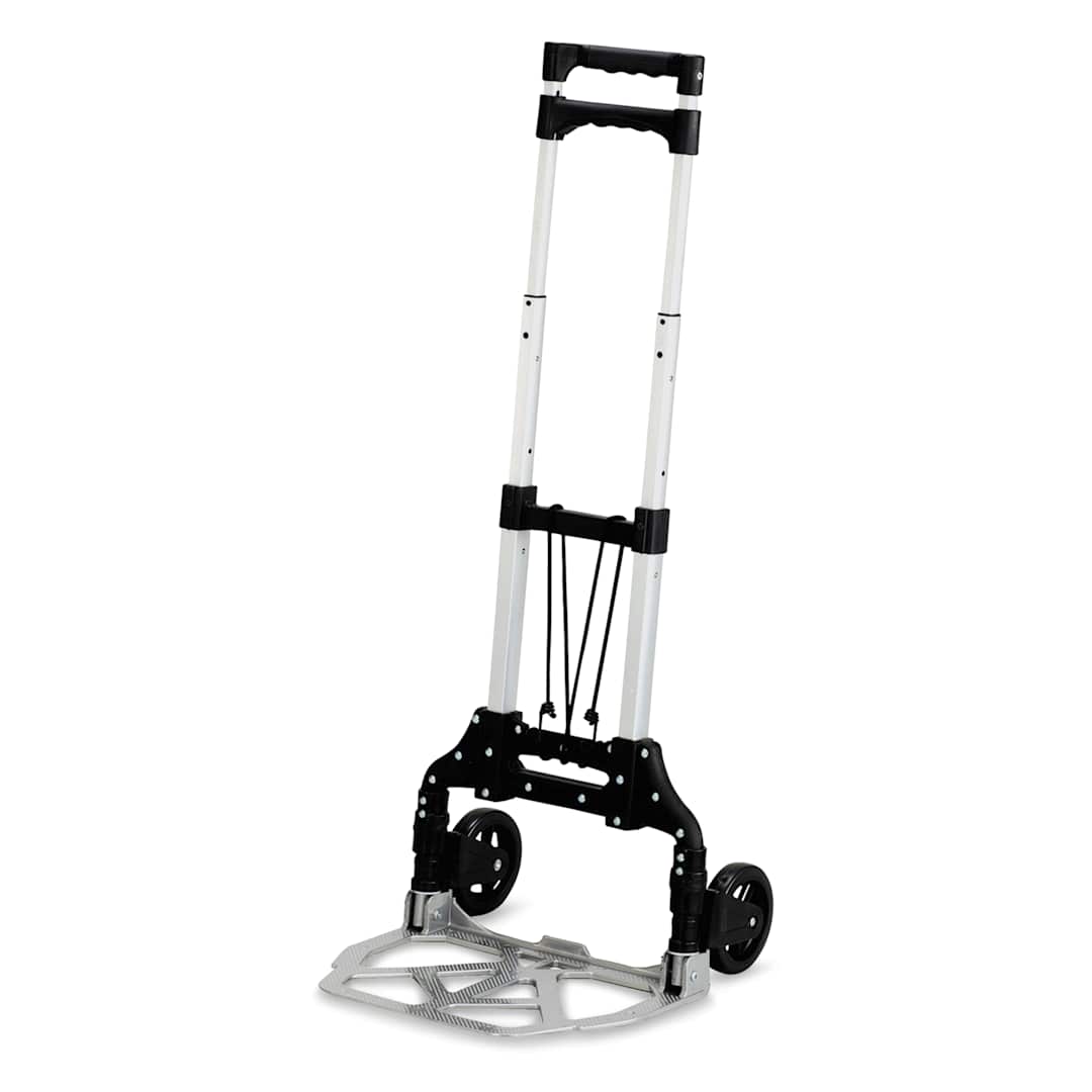 Open in modal - Safco Stow and Go Cart Folding Hand Truck - Black