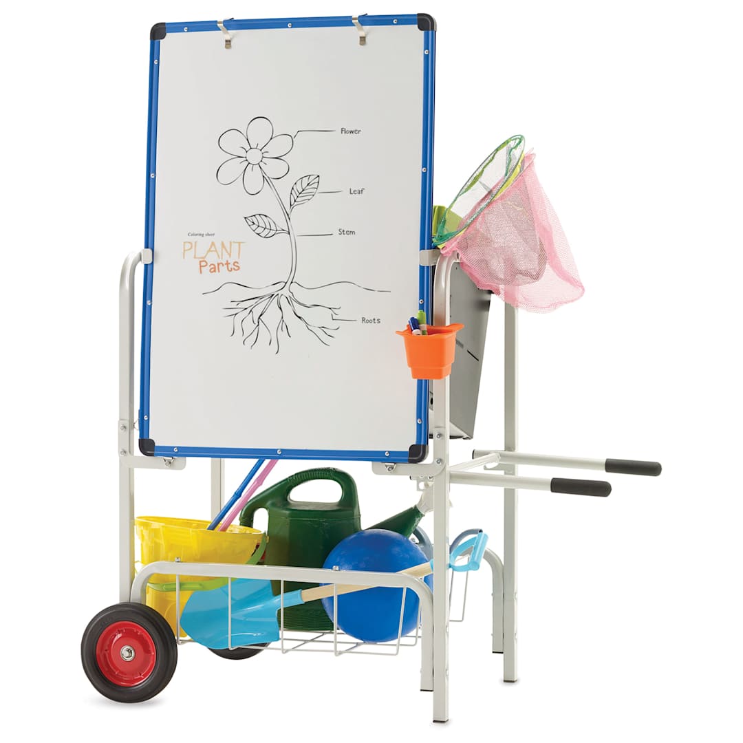 Open in modal - Copernicus Outdoor/Indoor Learning Center, front (items inside storage not included)