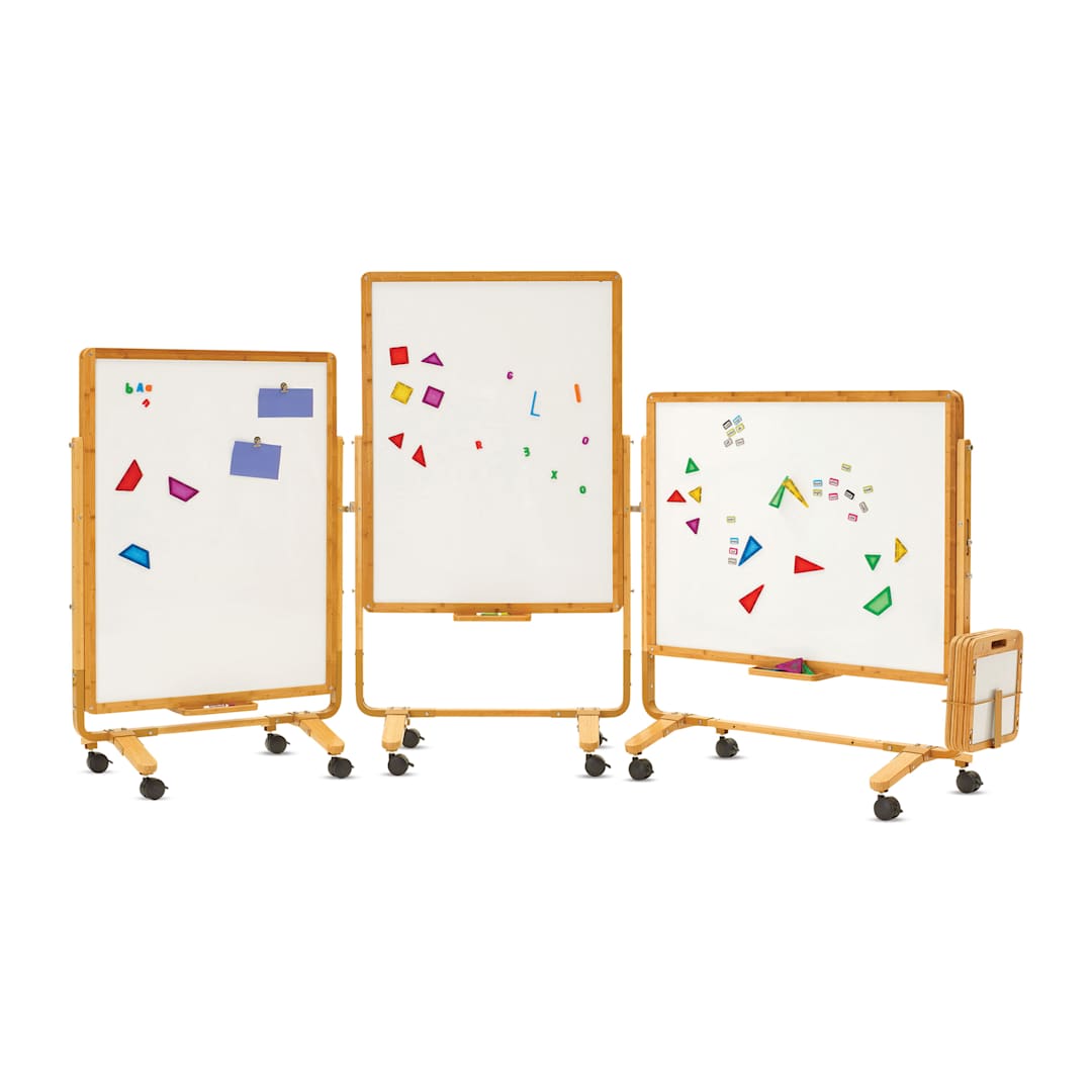 Open in modal - Copernicus Collaboration Whiteboard - Premium Model with Slate Kit, three connected Whiteboards 