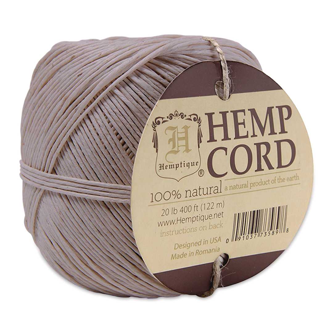 Open in modal - Hemptique Hemp Cord Ball - Natural
