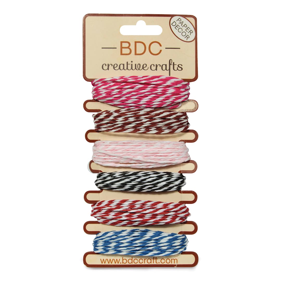 Open in modal - BDC Crafts Paper Twine Cards - Tulip, Pkg of 6