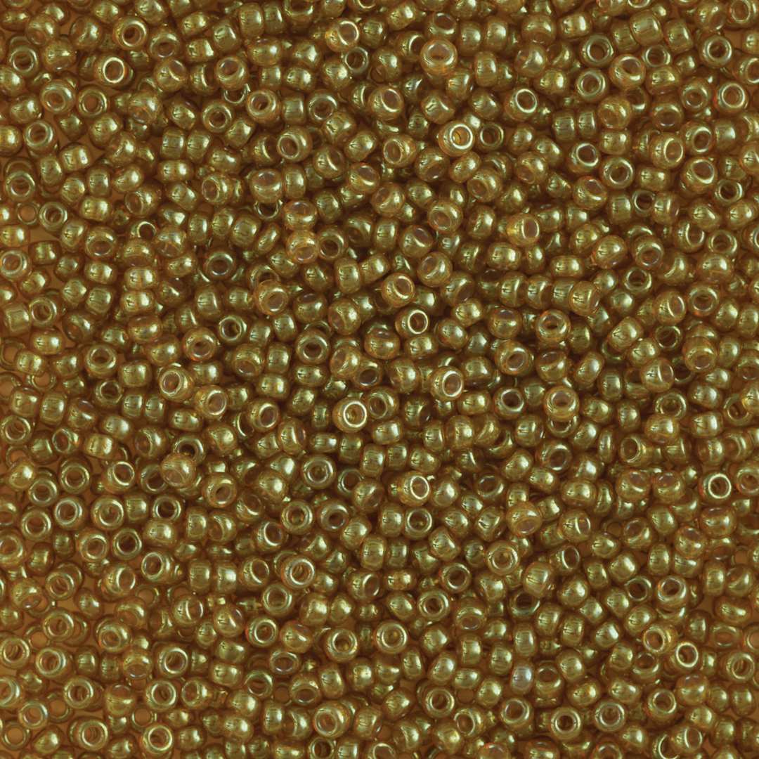 Open in modal - John Bead Miyuki Glass Seed Beads - Sandy Brown, close-up