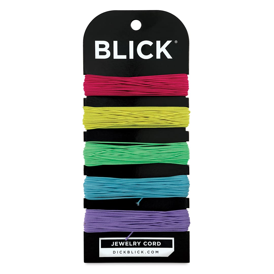 Open in modal - Blick Stretchy Jewelry Cord - front of packaging