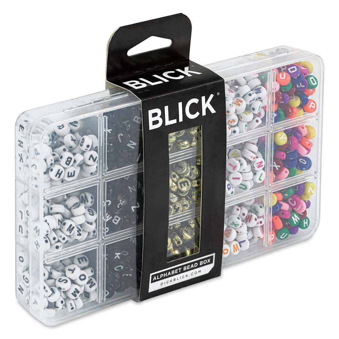Open in modal - Blick Alphabet Bead Box - Set of 15