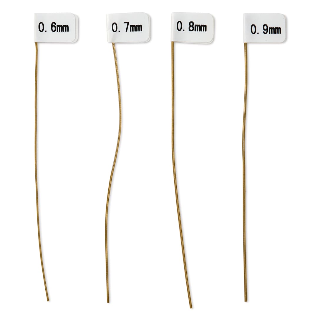 Open in modal - Beadalon French Wire - Gold Color, Set of 4