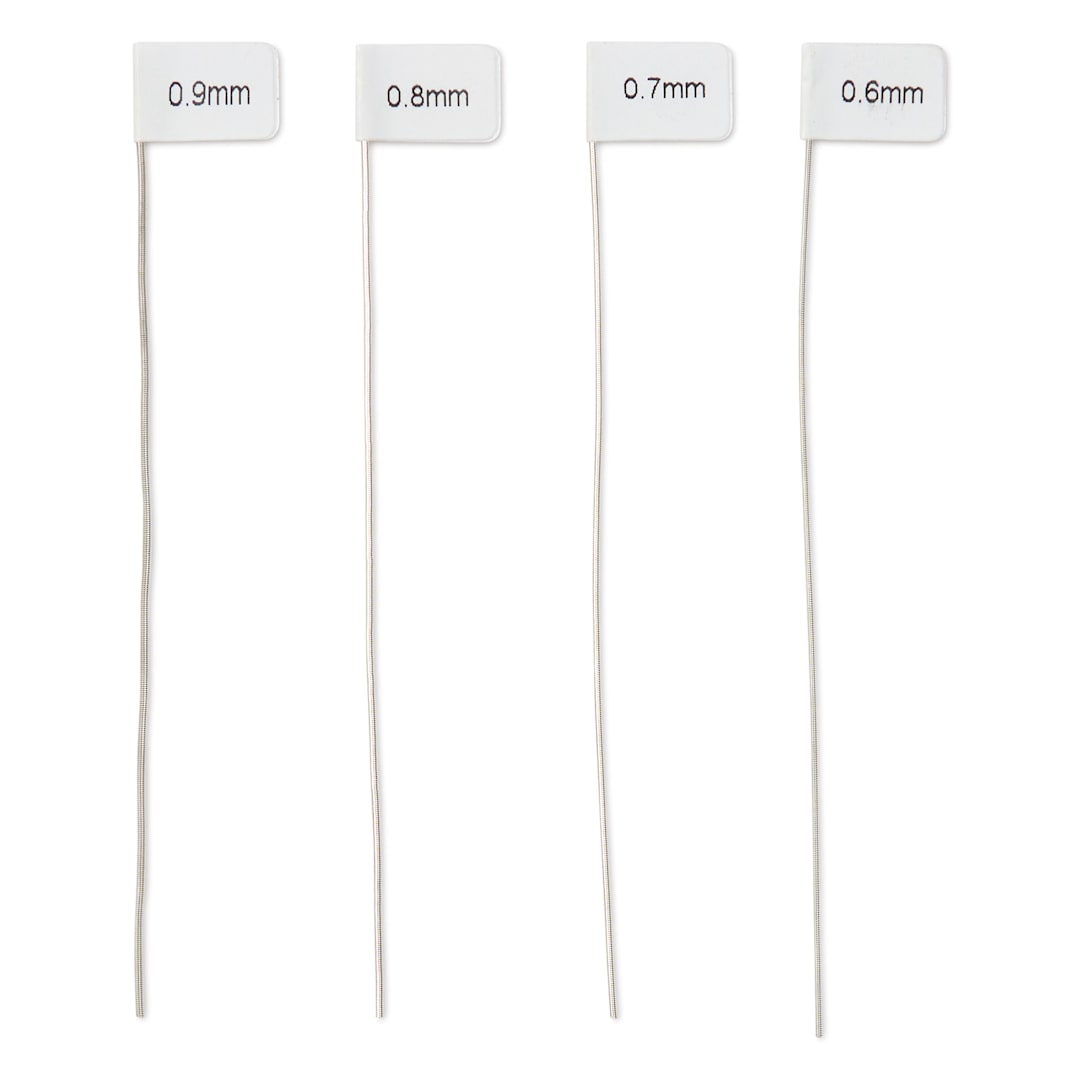 Open in modal - Beadalon French Wire - Silver-Plated, Set of 4