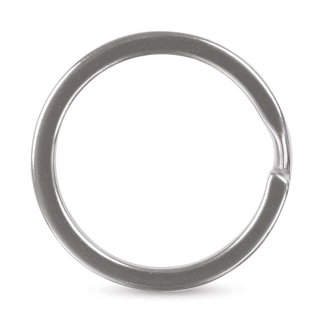 Open in modal - Craft Medley Split Key Rings - Silver, 1", Pkg of 12