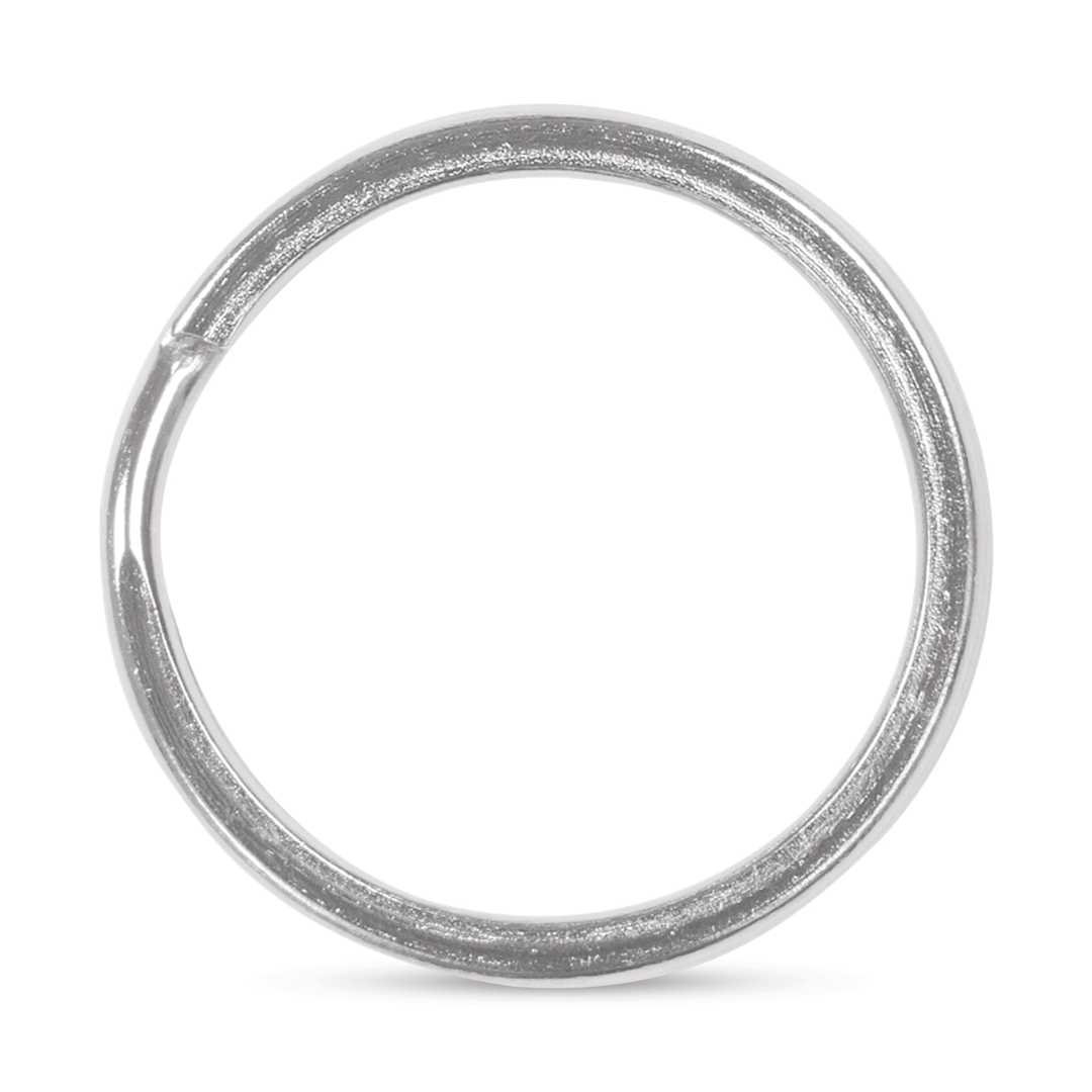 Open in modal - Craft Medley Split Key Rings - Silver, 3/4", Pkg of 18