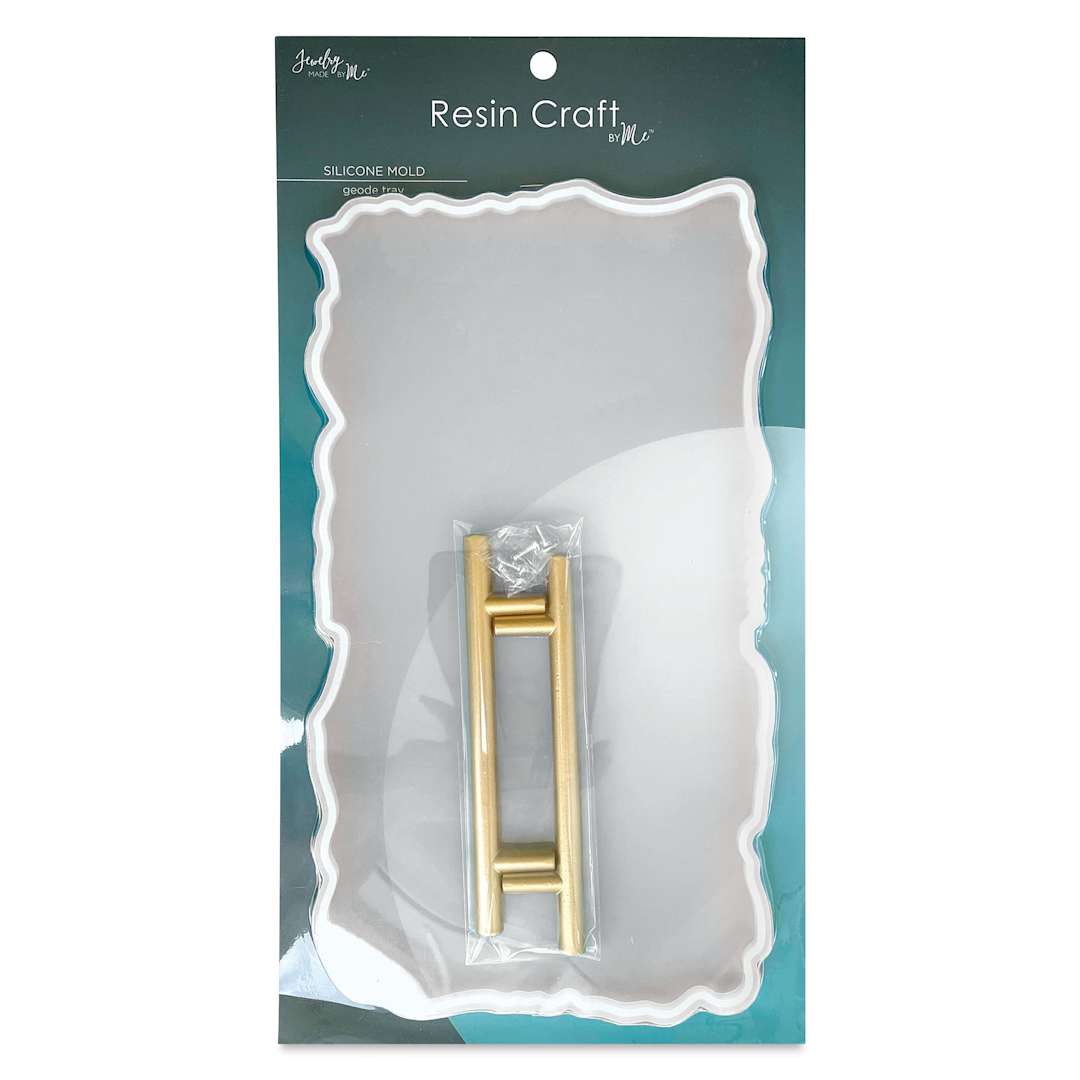 Open in modal - Jewelry Made By Me Geode Tray Silicone Mold front of packaging