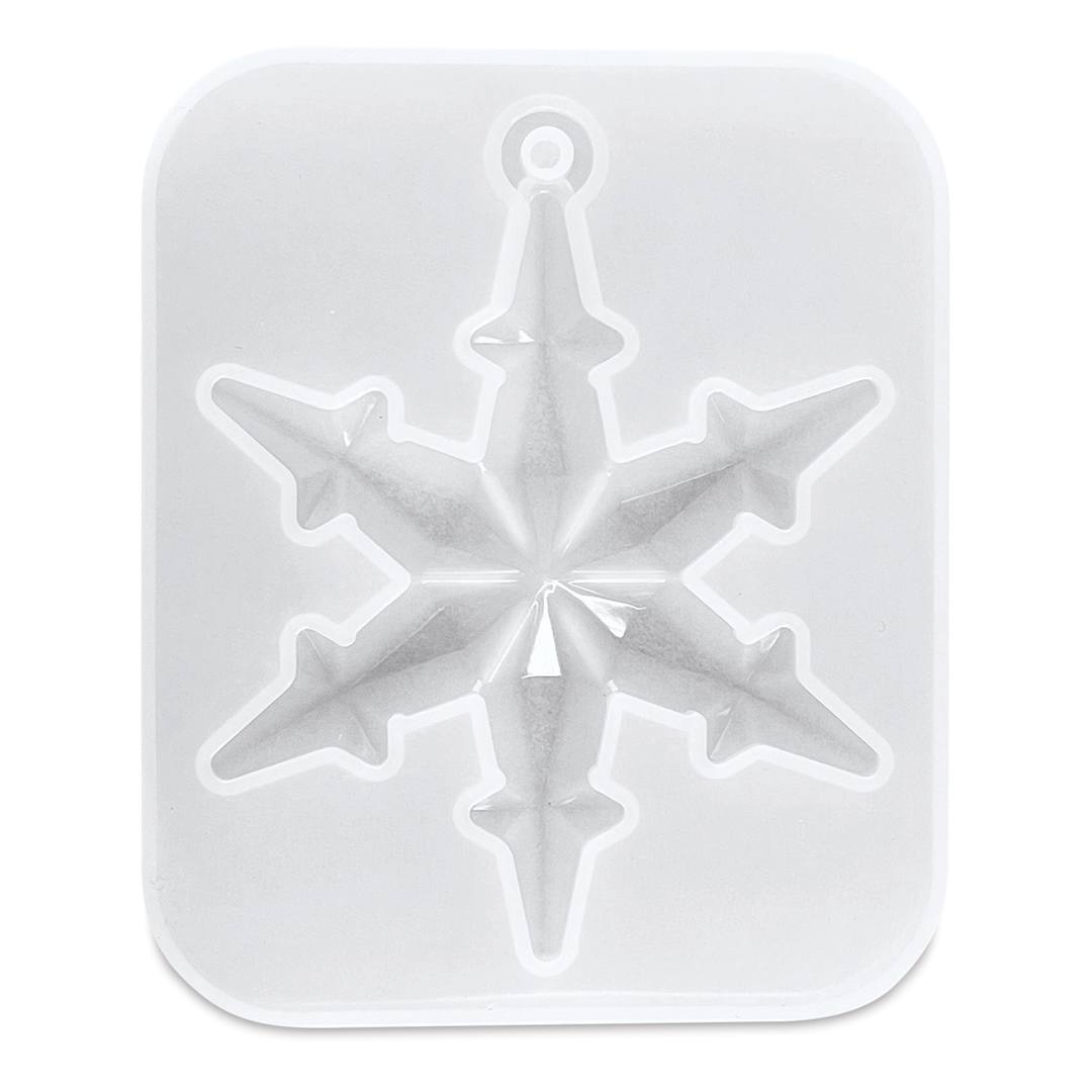 Open in modal - Jewelry Made By Me Ornament Silicone Mold - Snowflake Ornament