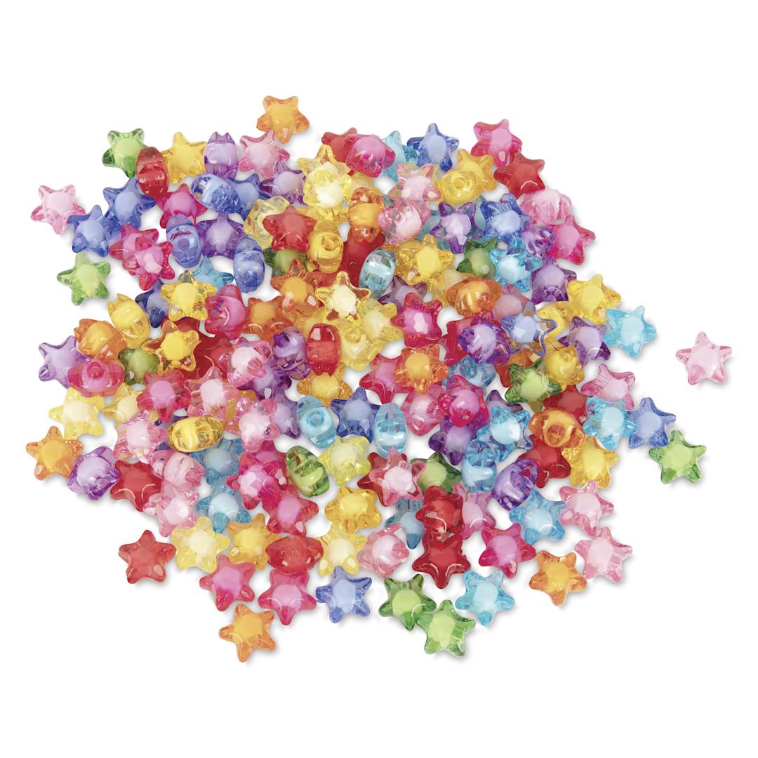 Open in modal - Cousin DIY Rainbow Stars Bead Mix - Pkg of 280