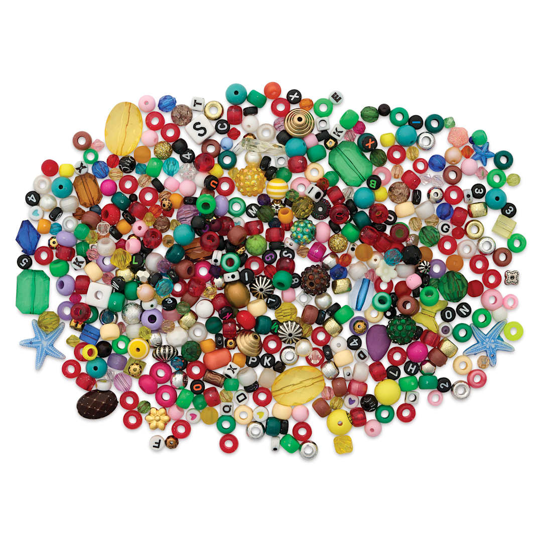 Open in modal -  Cousin DIY Fun Pack Acrylic Bead Mix contents