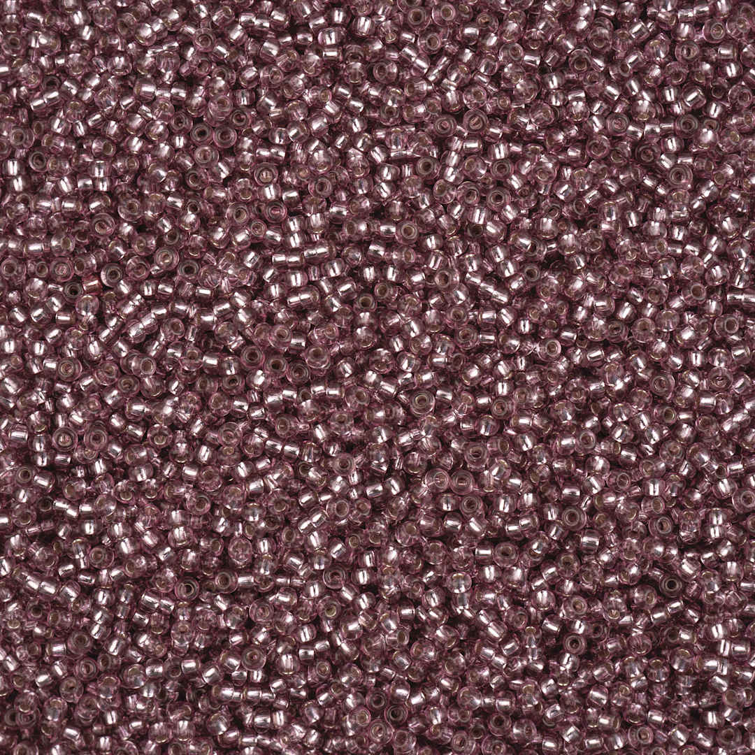Open in modal - John Bead Solgel Czech Seed Beads - S/L, Plum