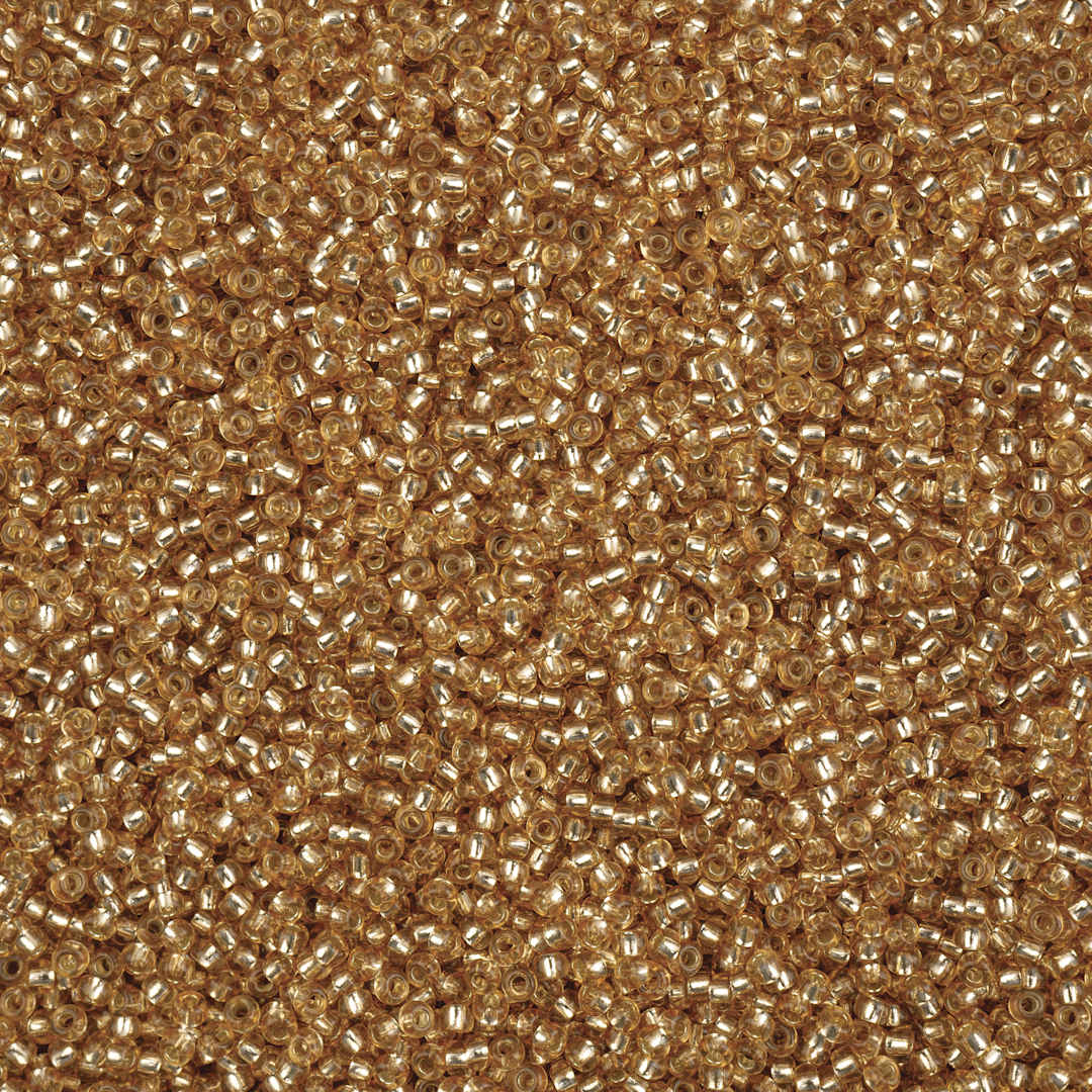 Open in modal - John Bead Solgel Czech Seed Beads - S/L, Light Brown