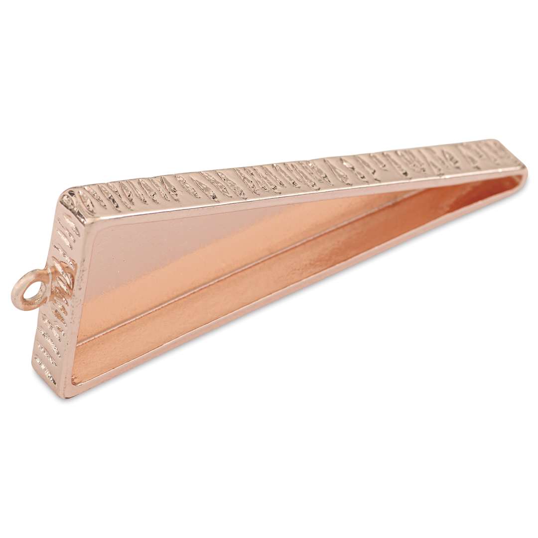 Open in modal - Ranger Ice Industrial Bezel - Triangle, Rose Gold, 5.0 cm x 1.8 cm