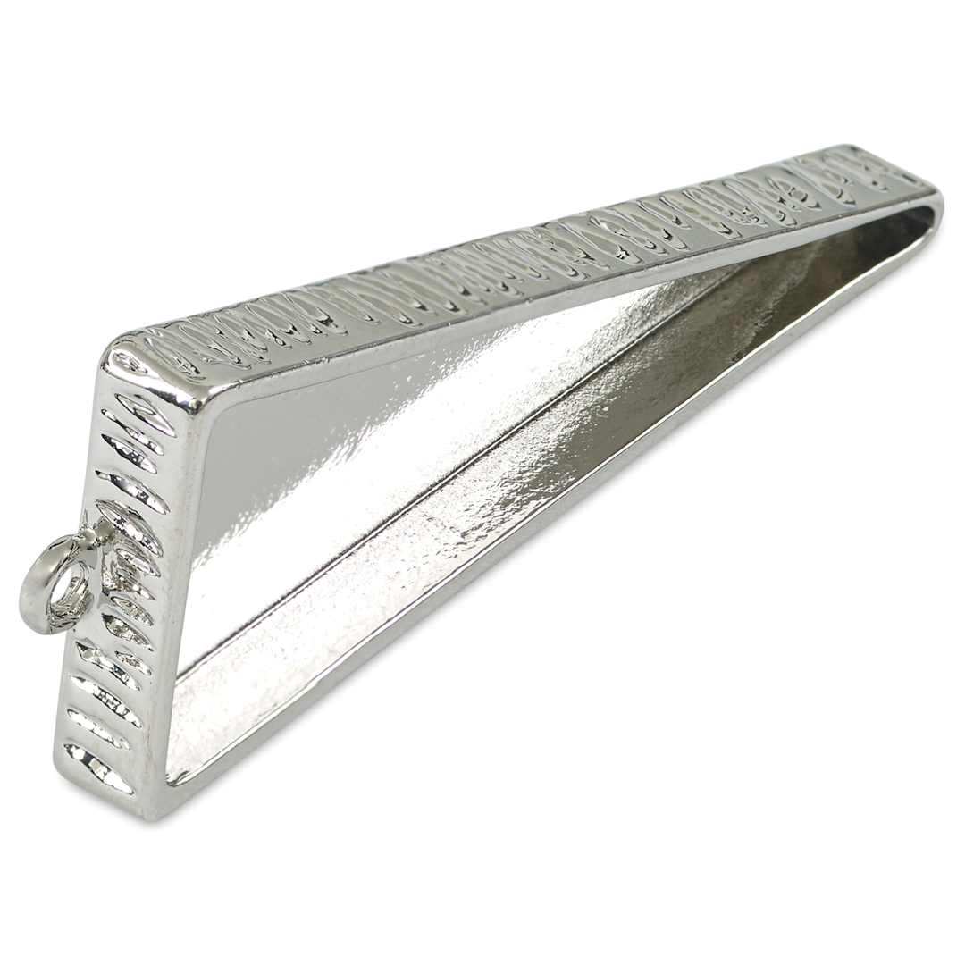 Open in modal - Ranger Ice Industrial Bezel - Triangle, Sterling Silver, 5.0 cm x 1.8 cm