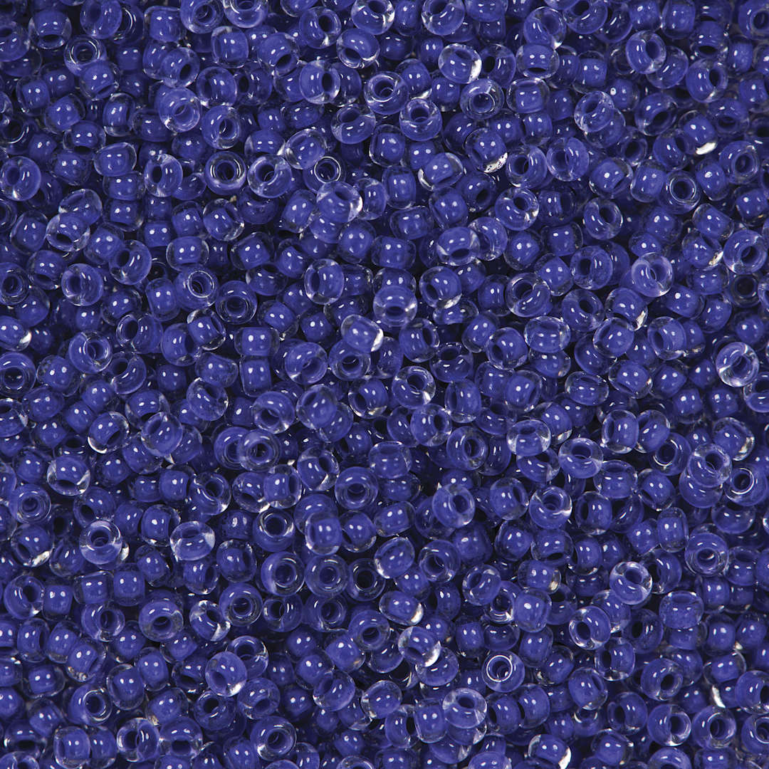 Open in modal - John Bead Terra Intensive Lining Czech Glass Seed Beads - 11/0, Purple